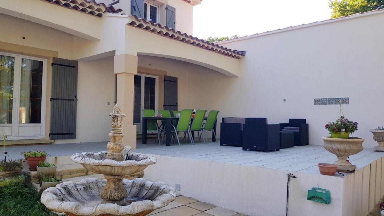 Charmante Maison Climatisee Vedene - Avignon Avec Piscine Ngoại thất bức ảnh