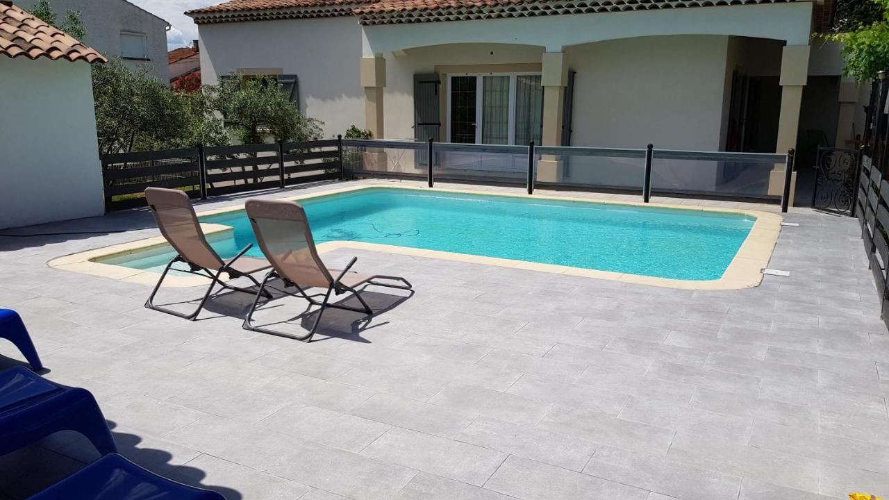 Charmante Maison Climatisee Vedene - Avignon Avec Piscine Ngoại thất bức ảnh